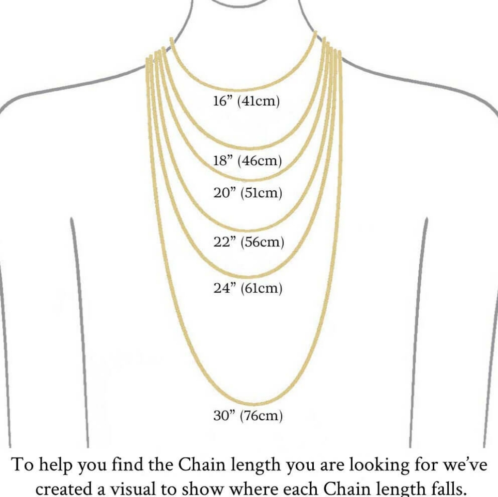 Here's some NECKLACE lengths ladies!